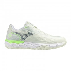 Zapatillas Mizuno Wave Enforcing Court Padel Blanco Fluor Mujer