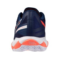 Zapatillas Mizuno Wave Enforce Tour 2 Clay Azul Naranja