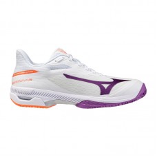Zapatillas de Padel Mizuno Wave Exceed Court Clay Blanco Mujer