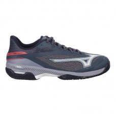 Zapatillas Mizuno Wave Exceed Court Clay Gris Blanco Zapatillas Mizuno Wave Exceed Court Clay Gris Blanco