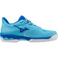 Mizuno Wave Exceed Light 2 Clay Azul Branco Tênis Feminino