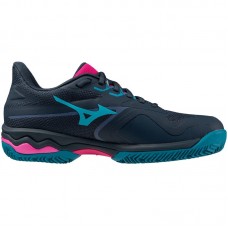 Zapatillas Mizuno Wave Exceed Light 2 Padel Azul Marino Fucsia Mujer Zapatillas Mizuno Wave Exceed Light 2 Padel Azul Marino Fucsia Mujer