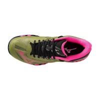 Sneakers Mizuno Wave Exceed Light 2 Verde Fucsia Donna