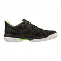 Mizuno Wave Exceed Tour 5 CC Nero Verde Scarpe