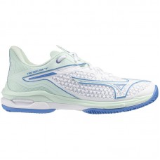 Zapatillas Mizuno Wave Exceed Tour 6 Clay Blanco Azul Mujer Zapatillas Mizuno Wave Exceed Tour 6 Clay Blanco Azul Mujer