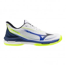 Mizuno Wave Exceed Tour 7 Clay White Blue Sneakers