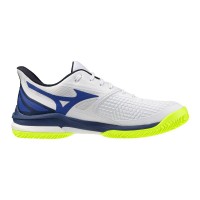Mizuno Wave Exceed Tour 7 Clay White Blue Sneakers