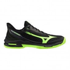Mizuno Wave Exceed Tour 7 Padel Black Green Sneakers