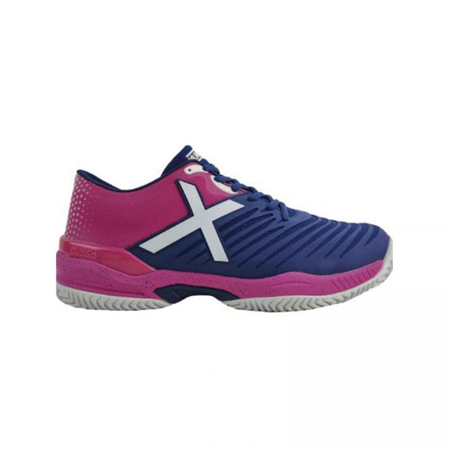 Sneakers Munich Padx 33 Navy Blue Fuchsia