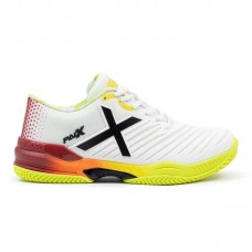 Munich Padx 57 Blanc Rouge Jaune Baskets Munich Padx 57 Blanc Rouge Jaune Baskets