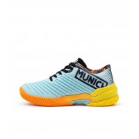 Munich Padx 58 Padel Sneakers Cinza Laranja Mulher