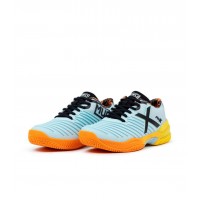 Munich Padx 58 Padel Sneakers Cinza Laranja Mulher