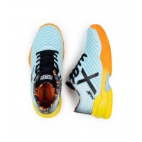 Munich Padx 58 Padel Sneakers Cinza Laranja Mulher