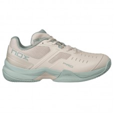 Tênis femininos Nox AT10 Pro White Cream Green