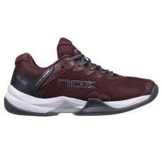 Chaussures Nox ML10 Hexa Maroon Gunmetal Grey Chaussures Nox ML10 Hexa Maroon Gunmetal Grey