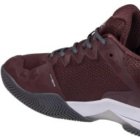 Nox ML10 Hexa Maroon Gunmetal Grey Shoes