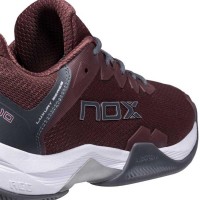 Scarpe Nox ML10 Hexa Maroon Grigio Canna di Fucile