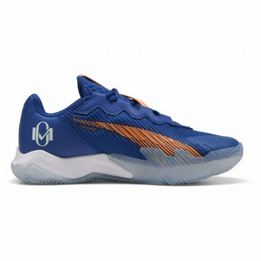 Puma Momo Gonzalez Nova Elite Bleu Orange Baskets