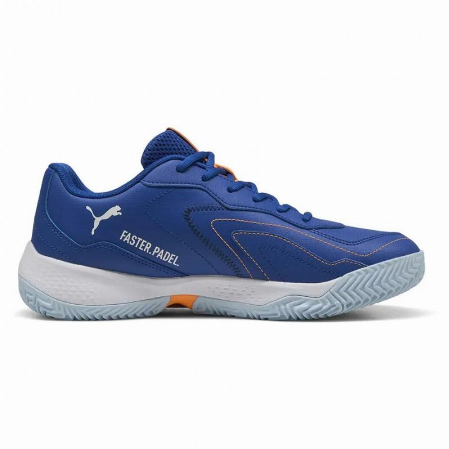 Baskets Puma Nova Smash Bleu Orange