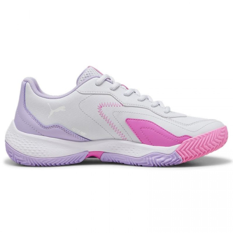 Puma Nova Smash Grey White Violet Women''s Shoes