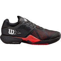 Wilson Bela Tour Sapatos Preto Vermelho