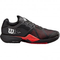 Zapatillas Wilson Bela Tour Negro Rojo Zapatillas Wilson Bela Tour Negro Rojo
