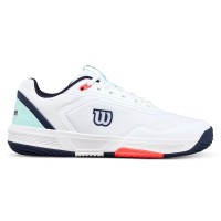 Zapatillas Wilson Courtglide Padel Blanco Aguamarina