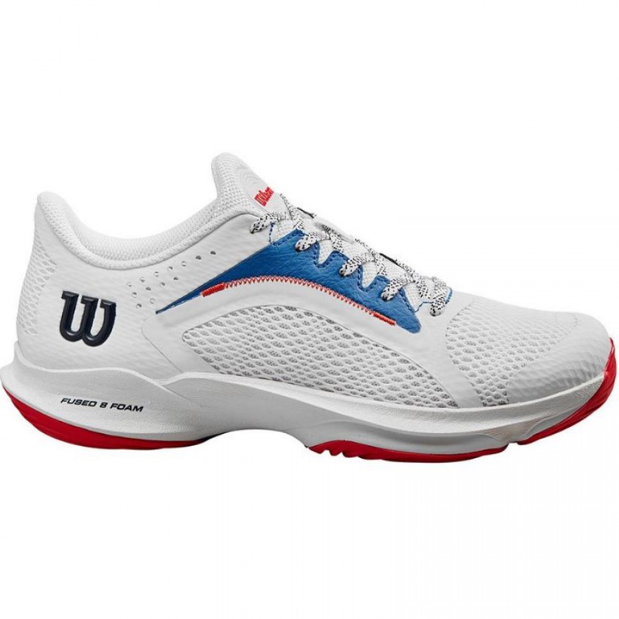 Wilson Hurakn 2.0 White Blue Red Women''s Shoes