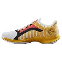 Wilson Hurakn Pro Sneakers Corallo Oro Bianco