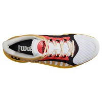 Wilson Hurakn Pro White Coral Gold Sneakers