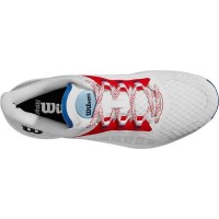 Wilson Hurakn Pro Shoes Branco Vermelho Azul