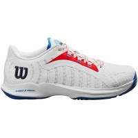 Wilson Hurakn Pro White Red Blue Women''s Shoes