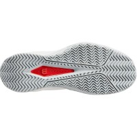 Wilson Rush Pro Lite Branco Azul Perola Vermelha Sapatos Femininos