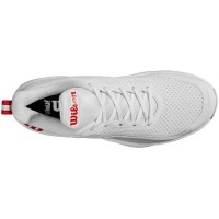 Scarpe Wilson Rush Pro Lite Bianco Blu Perla Rosso Donna