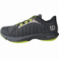 Zapatillas Wilson Hurakn Pro Negro Verde Lima