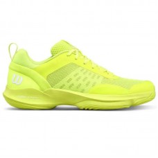 Zapatillas Wilson Hurakn Pro V2 Amarillo Fluor Blanco Mujer Zapatillas Wilson Hurakn Pro V2 Amarillo Fluor Blanco Mujer