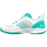 Wilson Hurakn Pro V2 Bianco Turchese Sneakers Donna