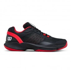 Wilson Hurakn Pro V2 Black Red White Sneakers