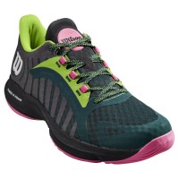 Wilson Hurakn Pro Green Black Sneakers Women