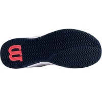Baskets Femme Wilson Intrigue Lite Blanc Bleu Marine