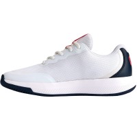 Baskets Femme Wilson Intrigue Lite Blanc Bleu Marine