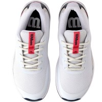 Baskets Femme Wilson Intrigue Lite Blanc Bleu Marine