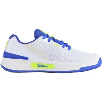 Wilson Intrigue Pro Blanc Bleu Baskets Femme