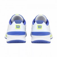 Wilson Intrigue Pro Blanc Bleu Baskets Femme