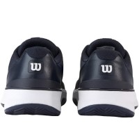 Wilson Intrigue Pro CLAY Bleu Marine Blanc Baskets Femme