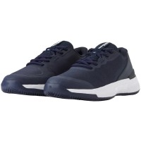 Wilson Intrigue Pro CLAY Bleu Marine Blanc Baskets Femme