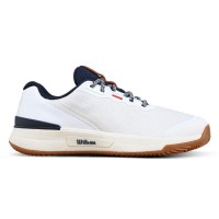 Zapatillas Wilson Intrigue Pro Clay Blanco Azul Oscuro Mujer