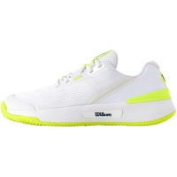 Baskets Femme Wilson Intrigue Pro OZ Blanc Jaune