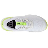 Baskets Femme Wilson Intrigue Pro OZ Blanc Jaune