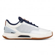 Wilson Intrigue Tour Clay White Vanilla Navy Blue Scarpe femminili